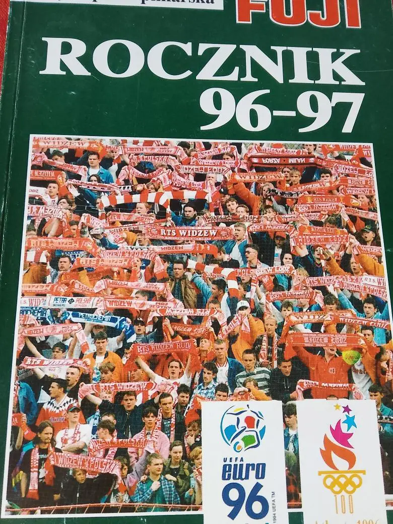 Футбол. Ежегодник сезона 96-97 Польша Европа Мир 208с 1996г. Катовице 25 постер