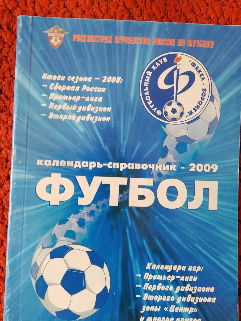 Календарь - справочник Воронеж 2009г.