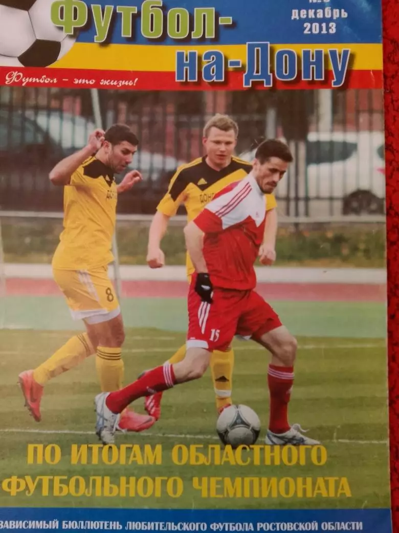 По итогам областного футбольного чемпионата 36с. Ростов-на-Дону 2013 год
