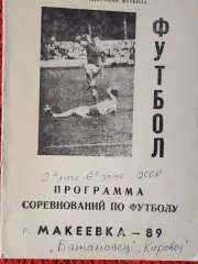 Календарь-справочник Макеевка 1989г.