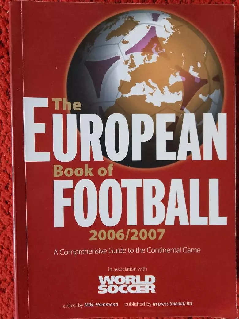 Ежегодник Европейского футбола. Сезон 2006-07 880 стр.