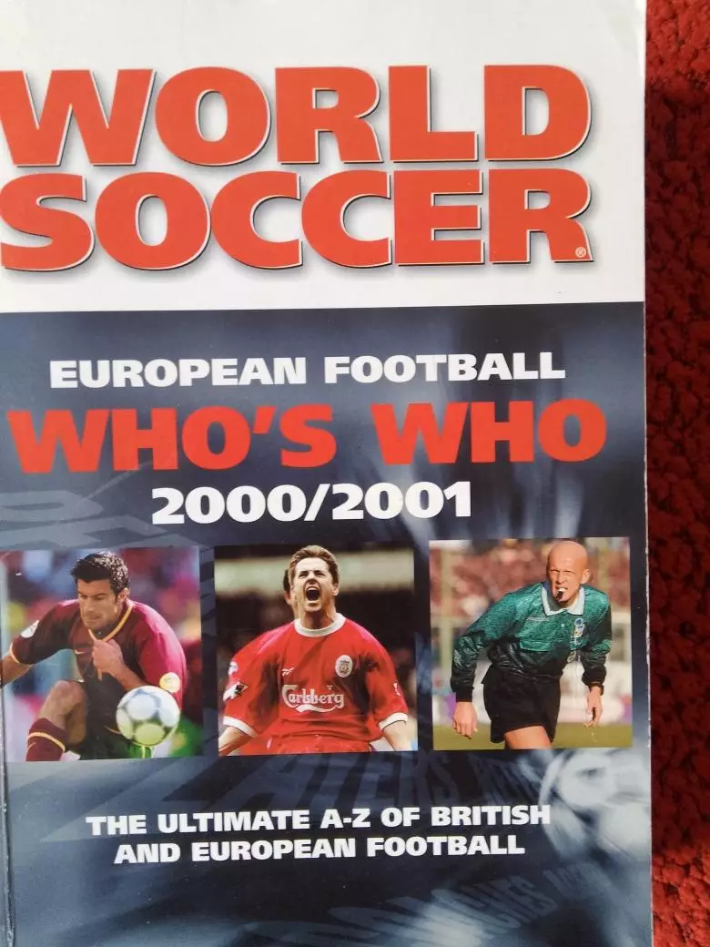 Ежегодник Европейского футбола. Сезон 2000-01 624 стр.