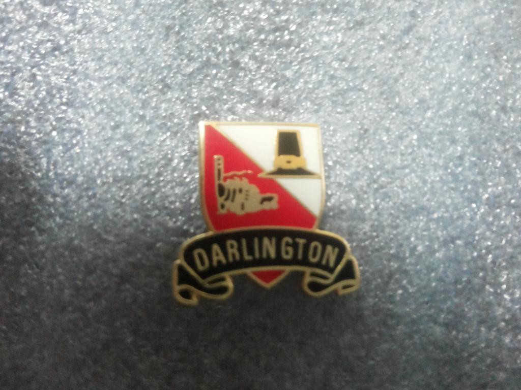 Знак Футбольный клуб Darlington Англия