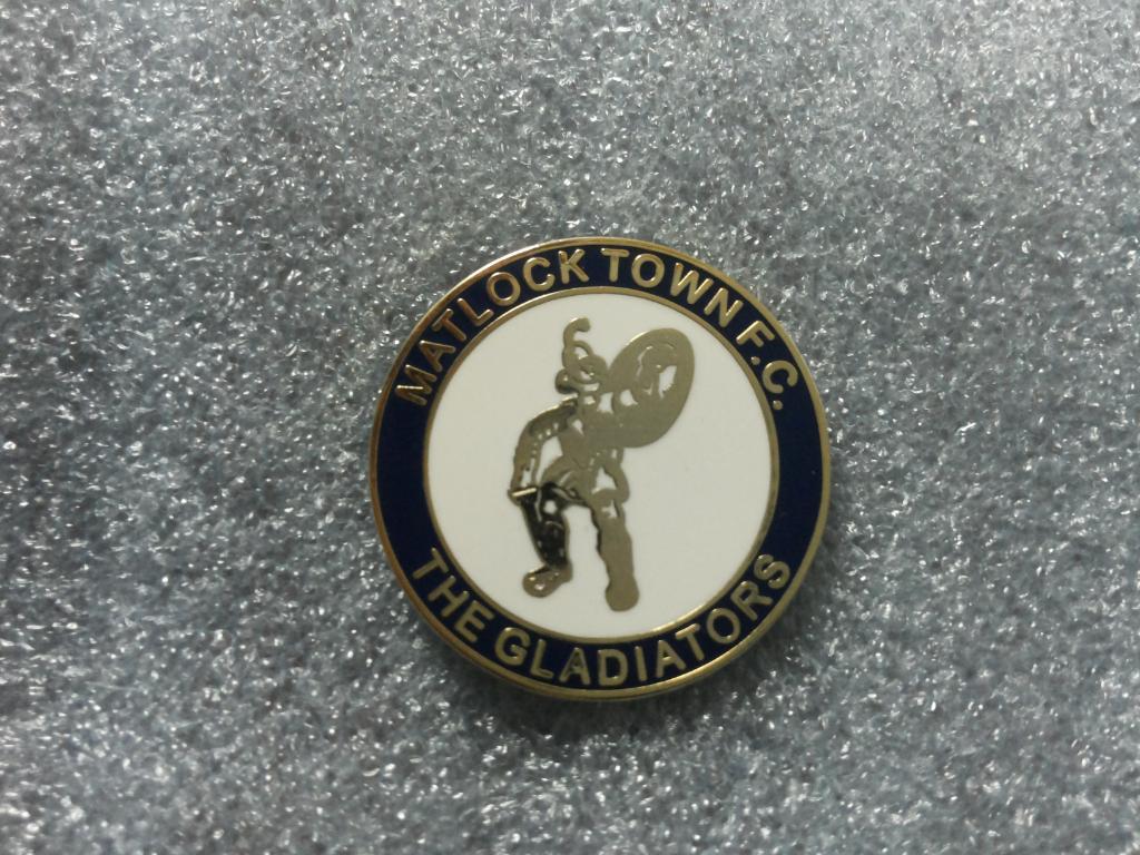 Знак Футбольный клуб Matlock Town Англия
