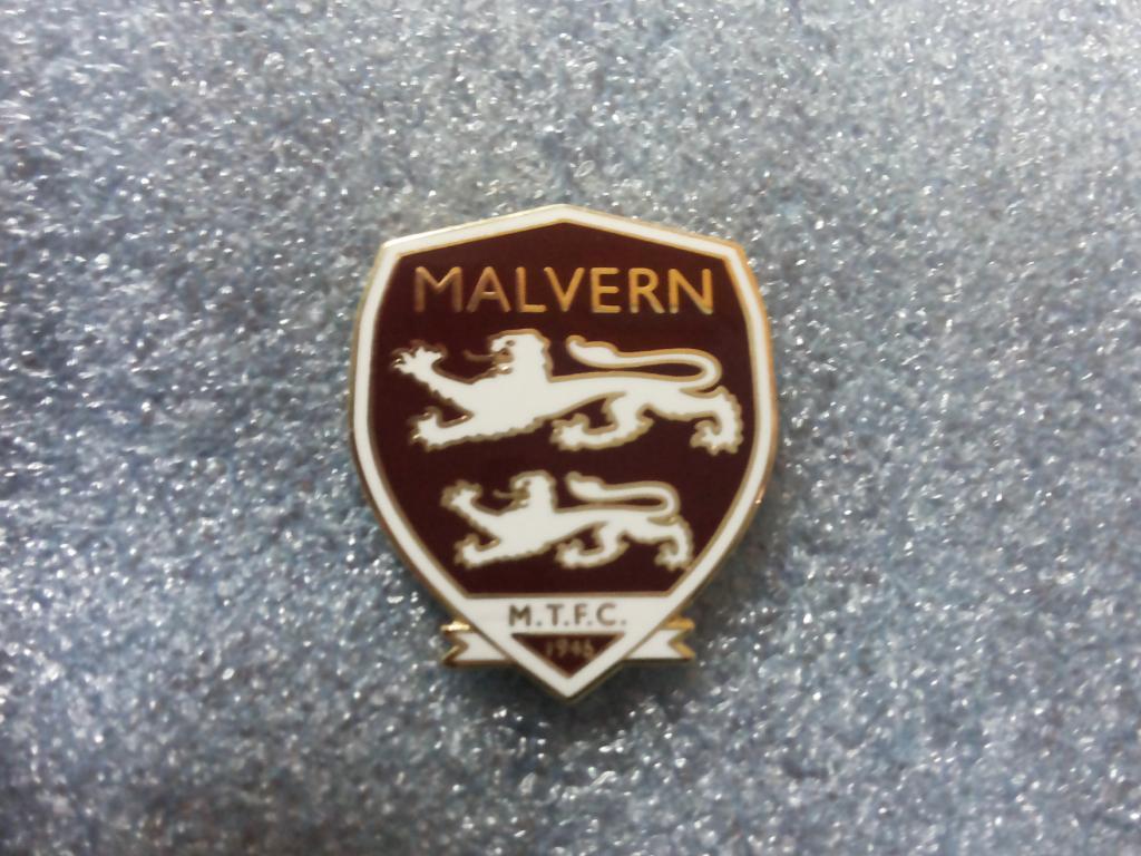 Знак Футбольный клуб Malvern Town Англия