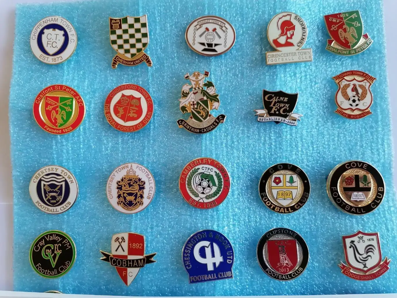 Значки футбол Англия C 4