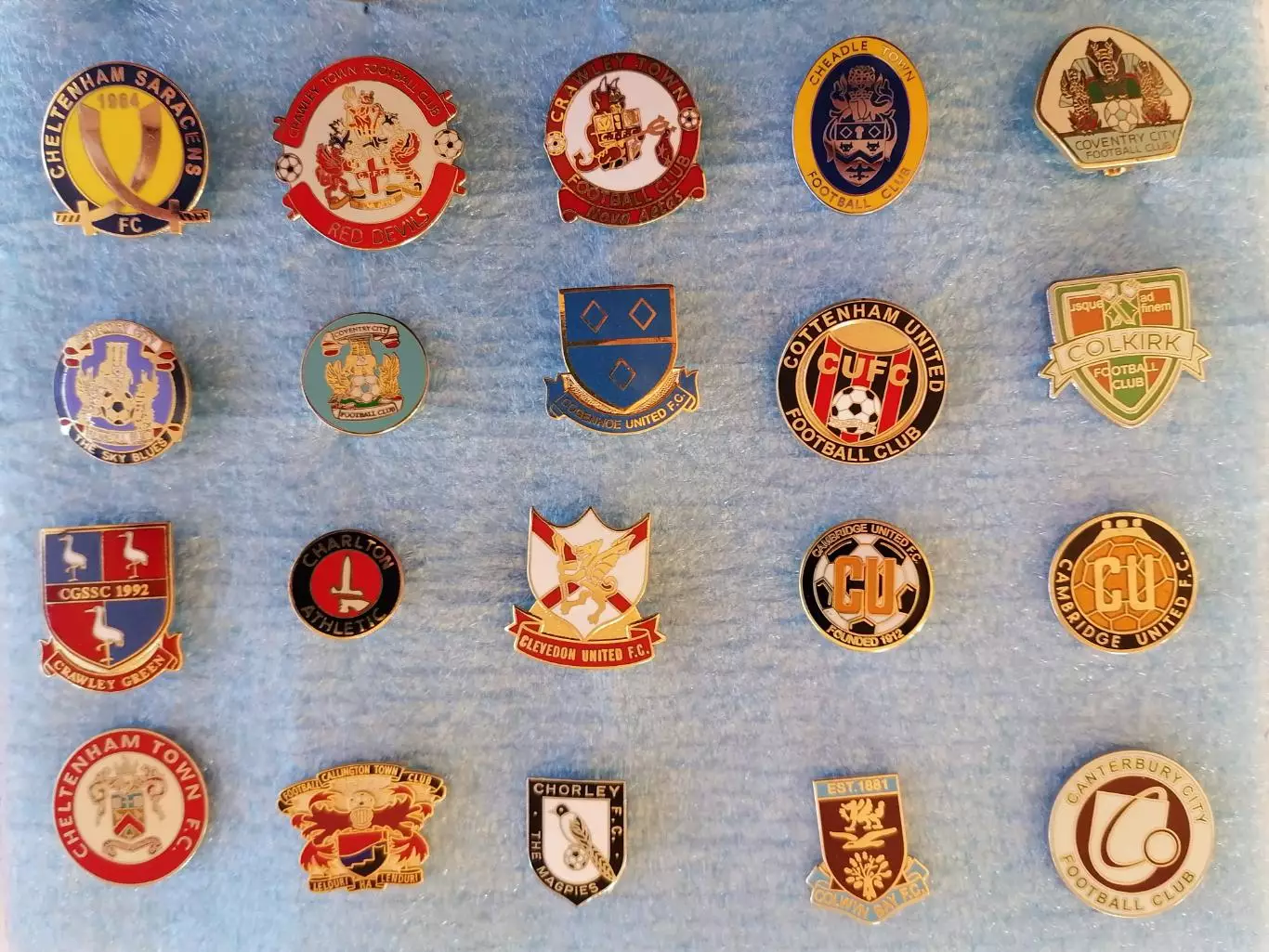 Значки футбол Англия C 2