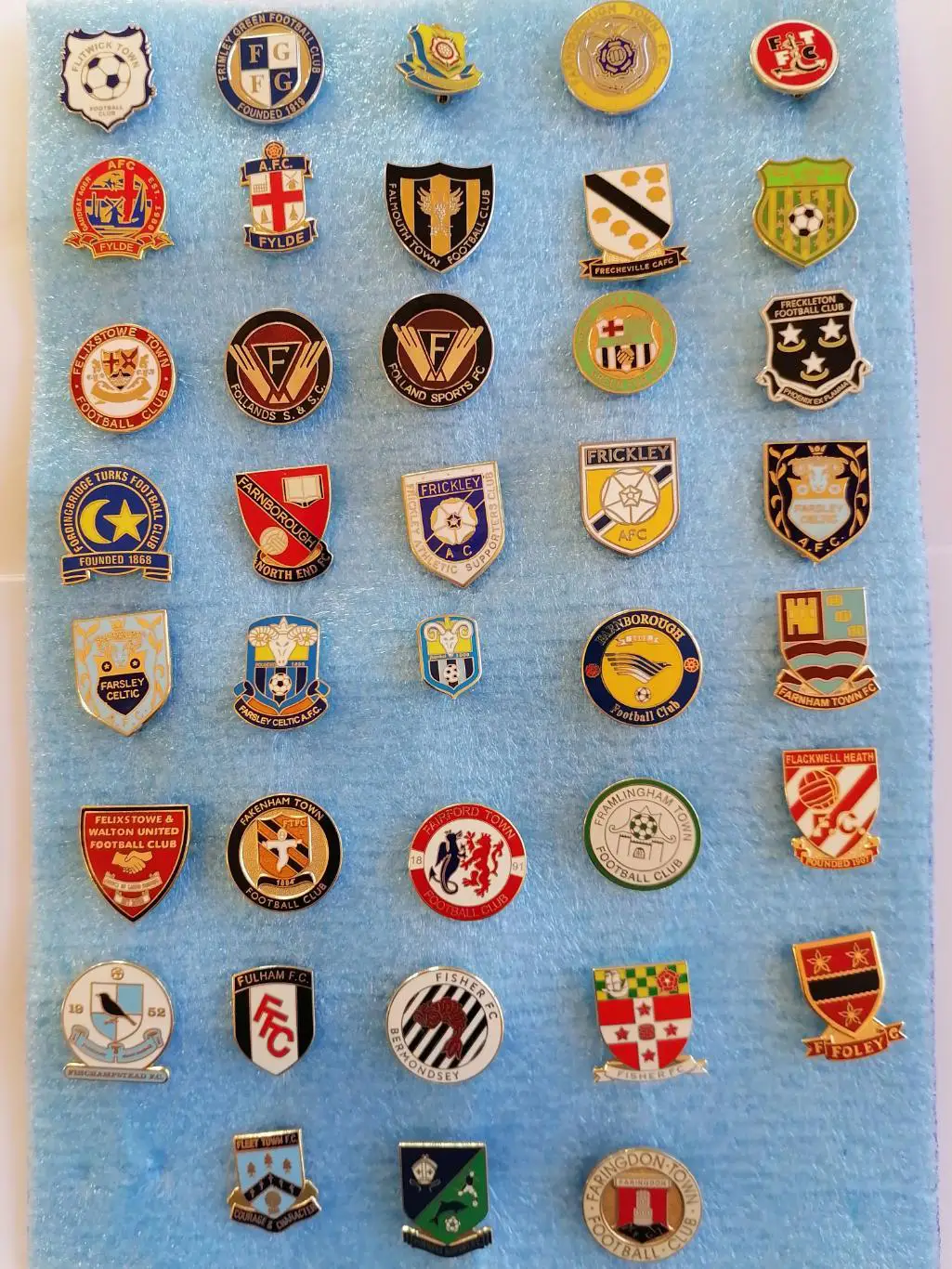 Значки футбол Англия F