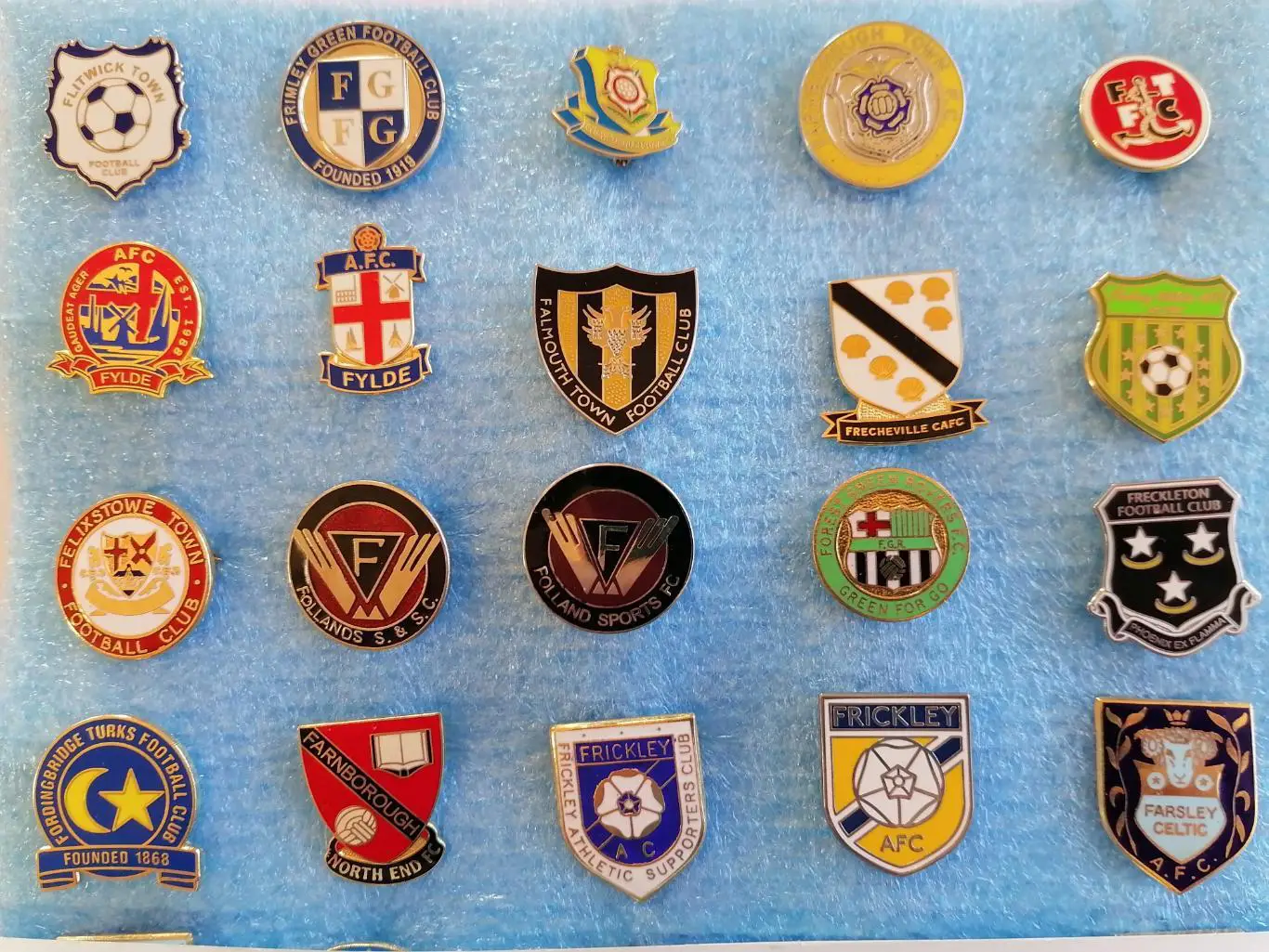 Значки футбол Англия F 1