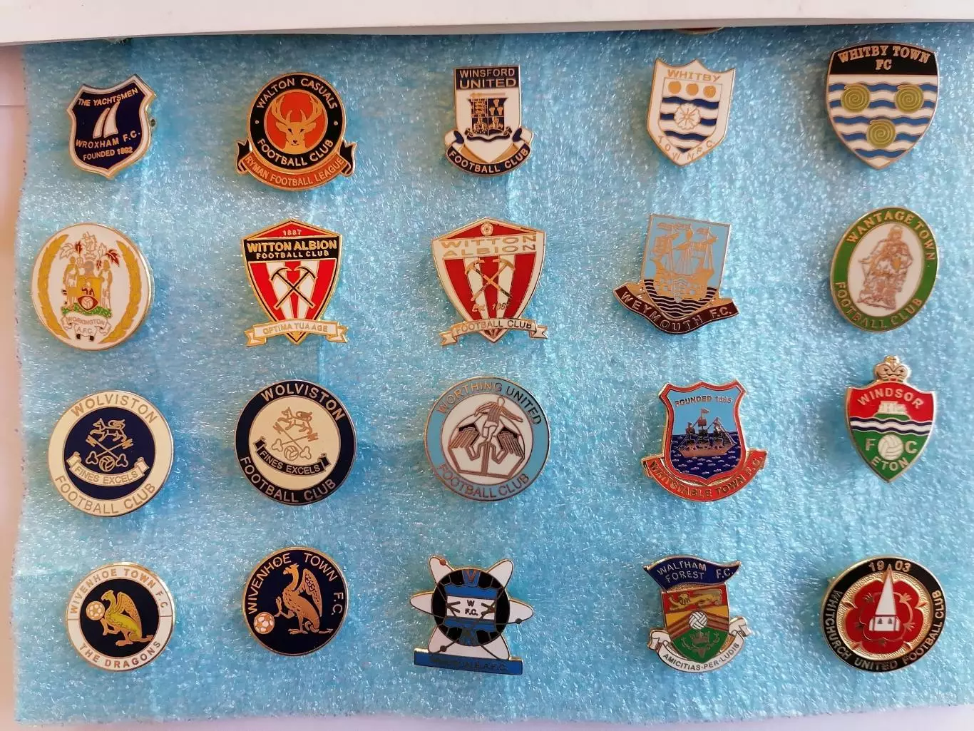 Значки футбол Англия W 5