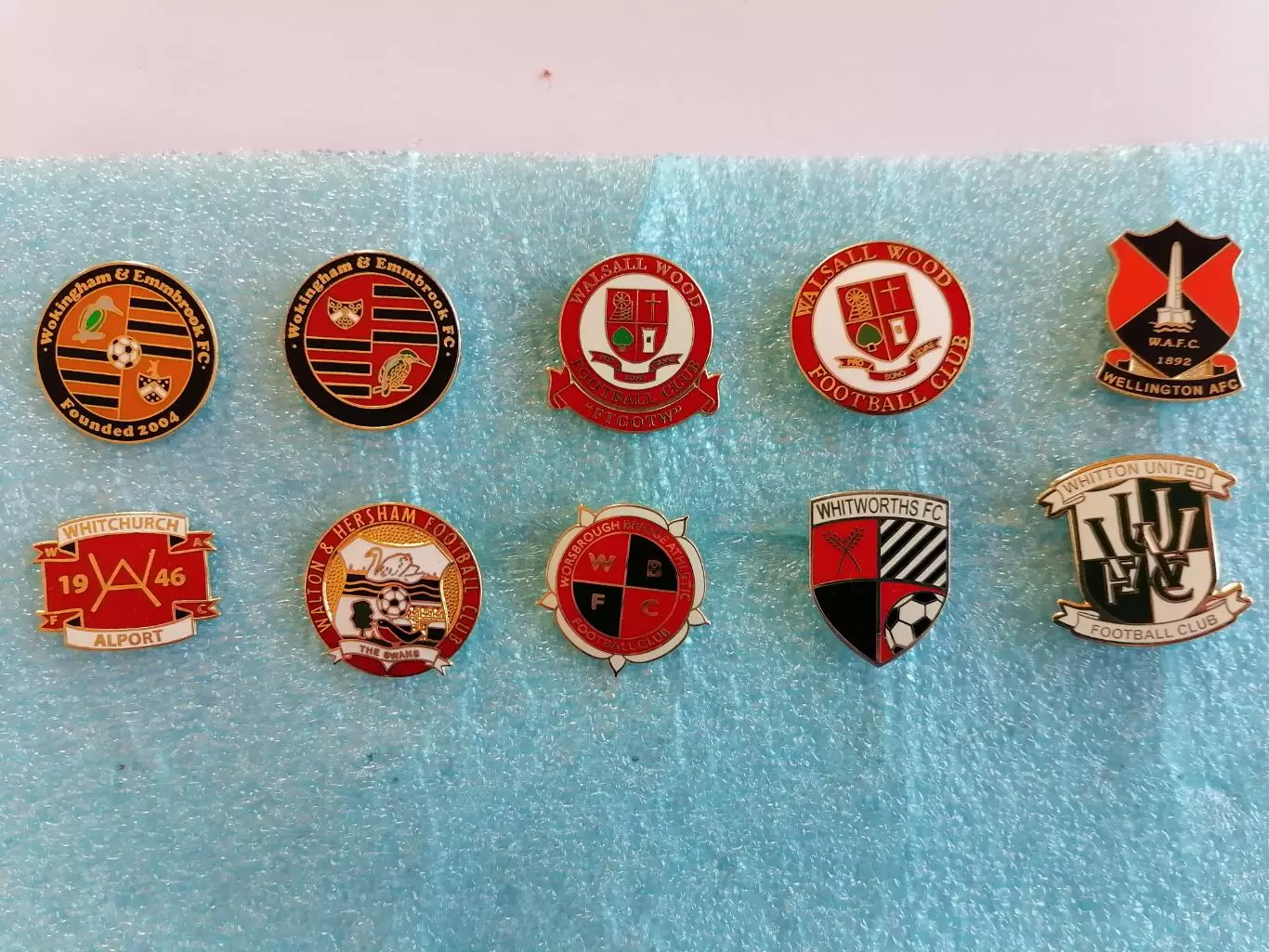 Значки футбол Англия W 6