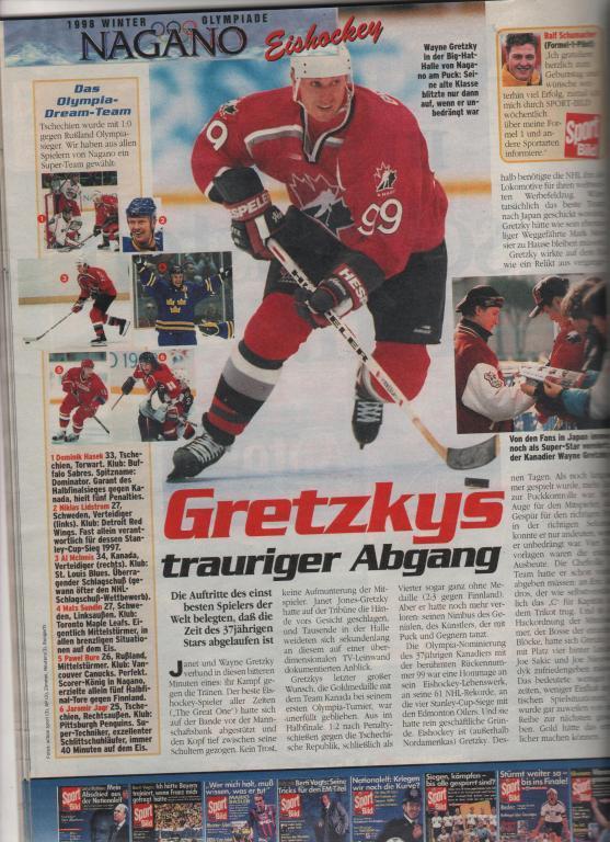 журнал Sport Bild (Спортивная картина) Германия 1998г. №9 3