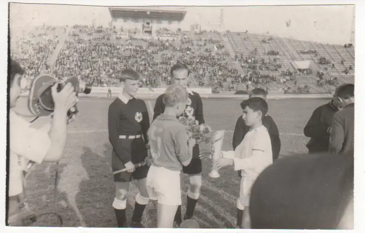 фото футбол финал клуба Кожаный мяч СССР г.Свердловск 1967г. черно-белая