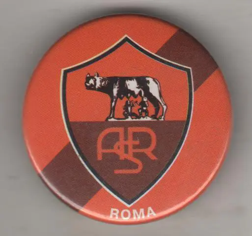значoк футбол клуб эмблема ФК Рома г.Рим, Италия