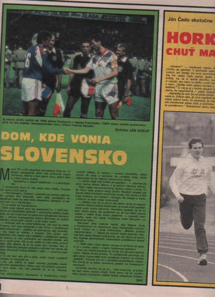 журнал Старт г.Братислава, Чехословакия 1990г. №52 1