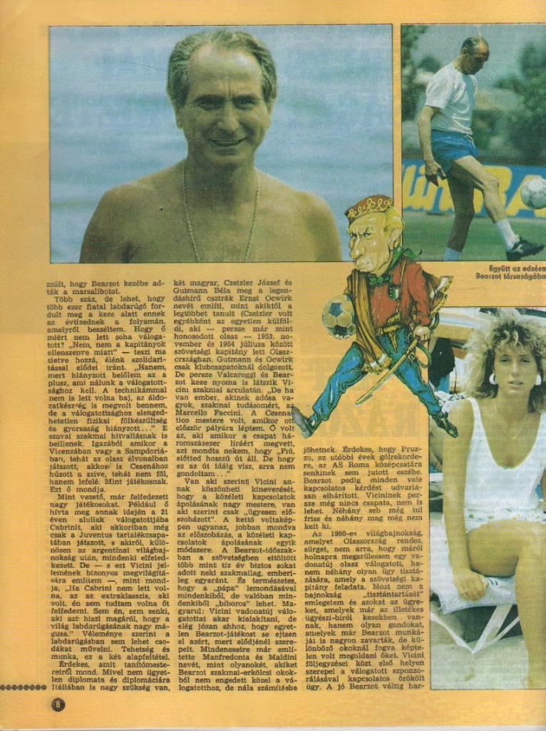 журнал Кепеш спорт г.Будапешт, Венгрия 1986г. №35 2