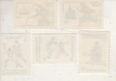 марки олимпиада летние XXV олимпийские игры Барселона-92 СССР 1991г. из 2 марок 1