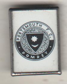 значoк футбол клуб эмблема ФК Портсмут г.Портсмут, Англия 1898г.