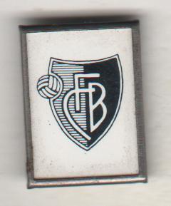 значoк футбол клуб эмблема ФК Базель г.Базель, Швейцария 1893г.