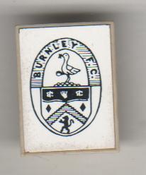 значoк футбол клуб эмблема ФК Бернли г.Бернли, Англия 1882г.