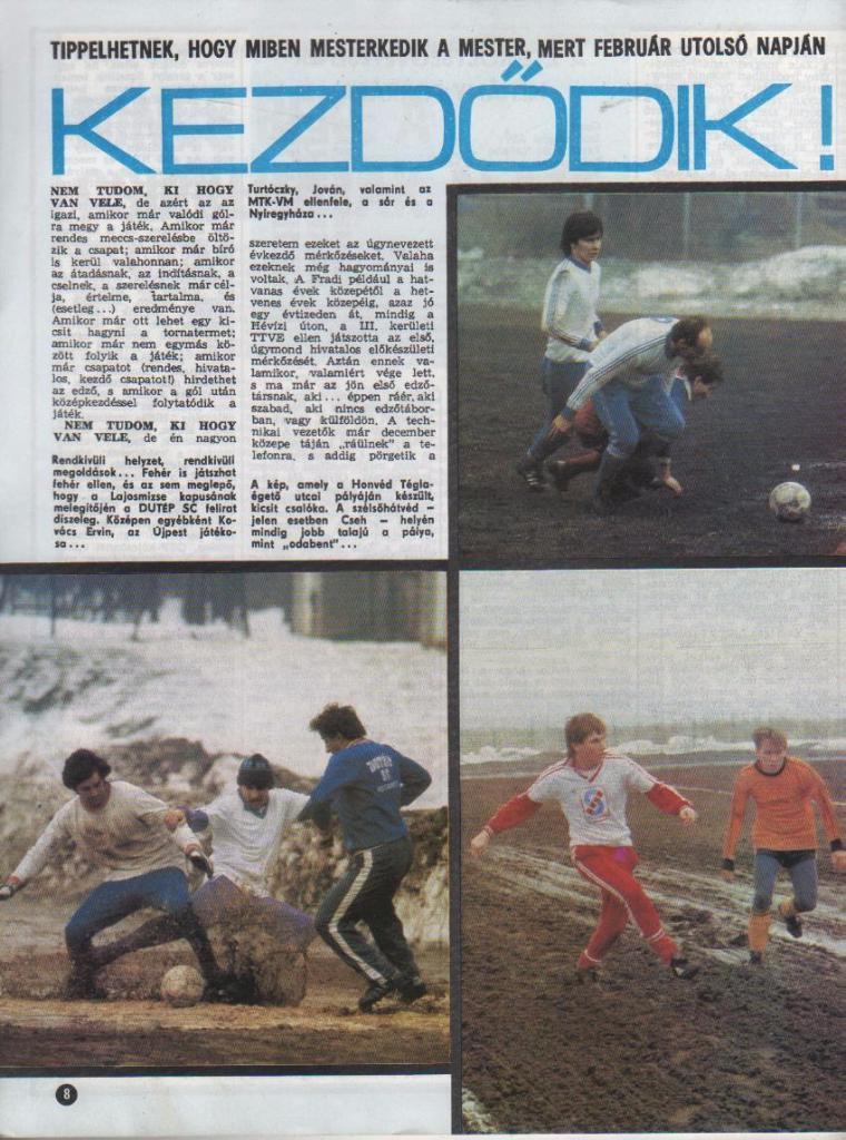 журнал Кепеш спорт г.Будапешт, Венгрия 1987г. №7 2