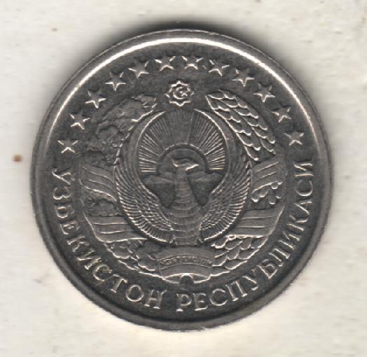 монеты 20 тийин 1994г. Узбекистан (не чищеная) магнитится 1
