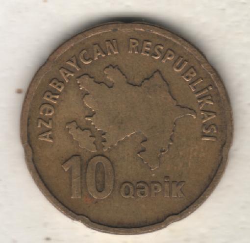 монеты 10 гапик 2006г. Азербайджан (не чищеная) магнитится