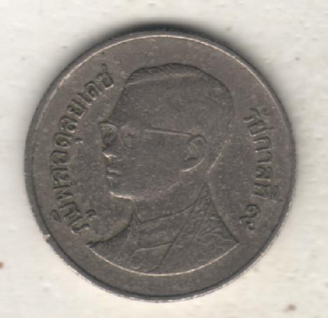 монеты 1 бат Таиланд 1989г. (не чищеная) не магнитится 1
