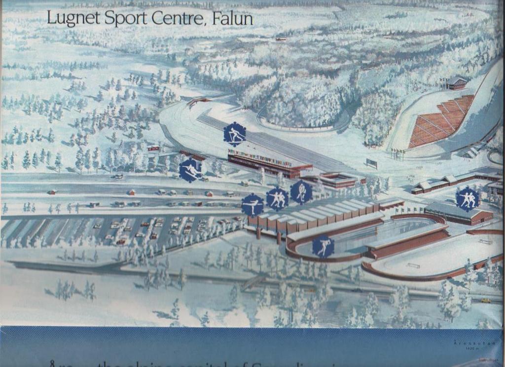 буклет олимпиада кандидат зимних олимпийских игр г.Фалун, Швеция 1992г. 2