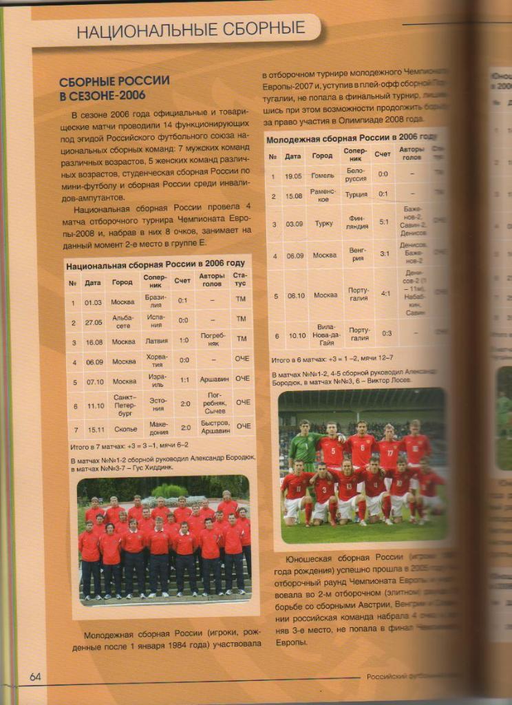 книга футбол Российский футбольный союз В. Мутко 2006г. официальная РФС 3