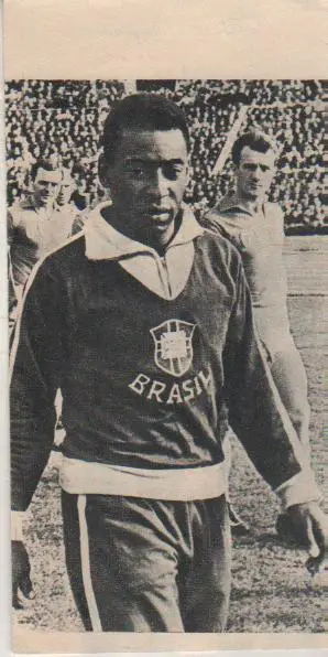 вырезки из журнал футболист ПЕЛЕ (Эдсон Арантис ду Насименту) сб. Бразилия 196?г