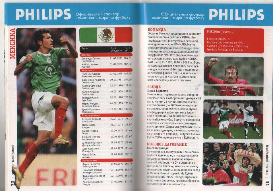 книга футбол Чемпионат мира по футболу-2006: команды, стадионы Германия 2006г. 4