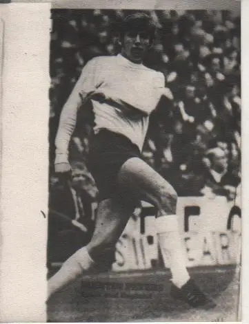 фото футболист Мартин Питерс 8.XI.1943г. Тоттенхэм Хотпурс Лондон Англия 1971г