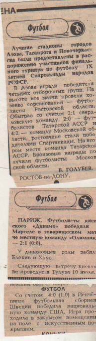 стат футбол П8 №223 статья финального турнира IX спартакиады РСФСР 1984г.