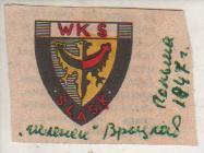 вырез из газеты эмблема клуба Шленск г.Вроцлав, Польша 198?г