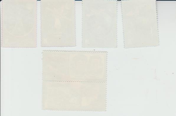 марки чистая космос Союз - 32 В.А. Ляхов и В.В. Рюмин 15коп. СССР 1979г сцепка 1