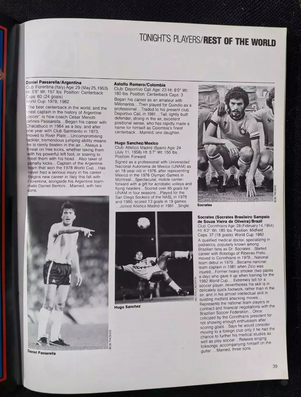 Сборная Европы – Остальной мир 07.08. 1982 6