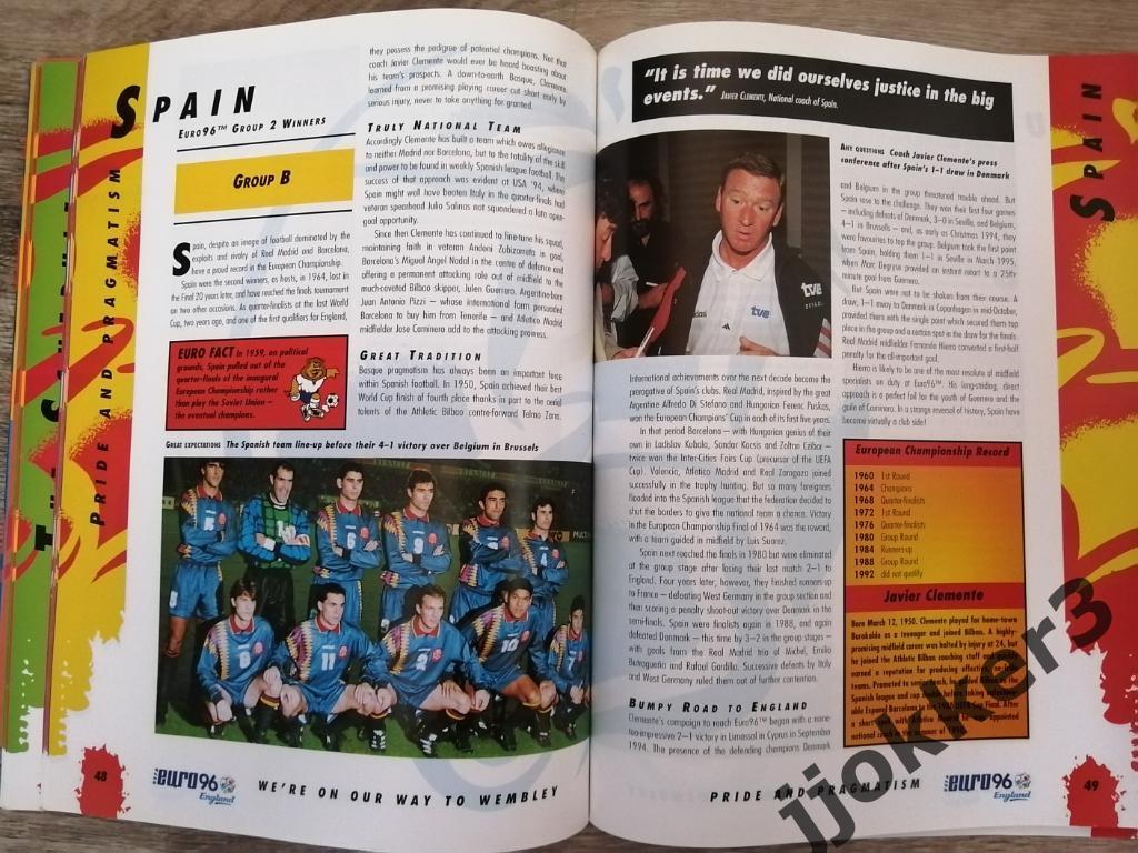 Чемпионат Европы 1996. Официальная программа 3