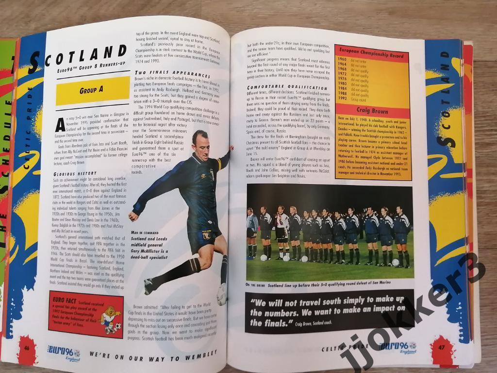 Чемпионат Европы 1996. Официальная программа 4