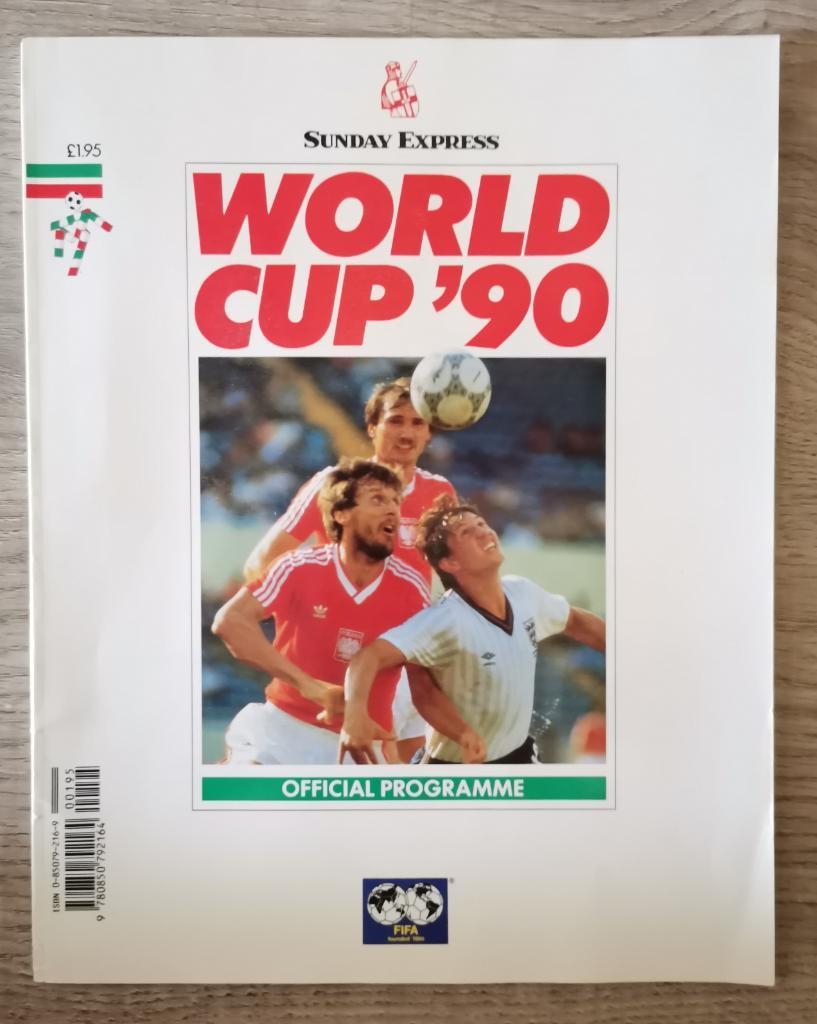 Чемпионат Мира 1990. Официальная программа
