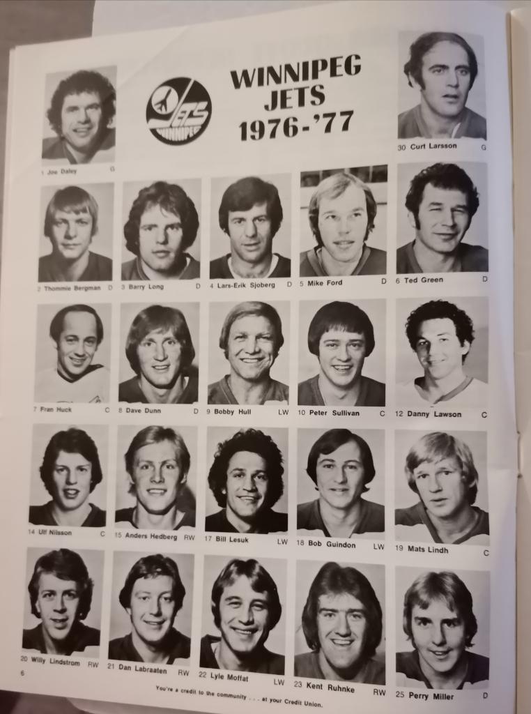 Виннипег Джетс - Квебек Нордикс 1977. ВХА финал 6