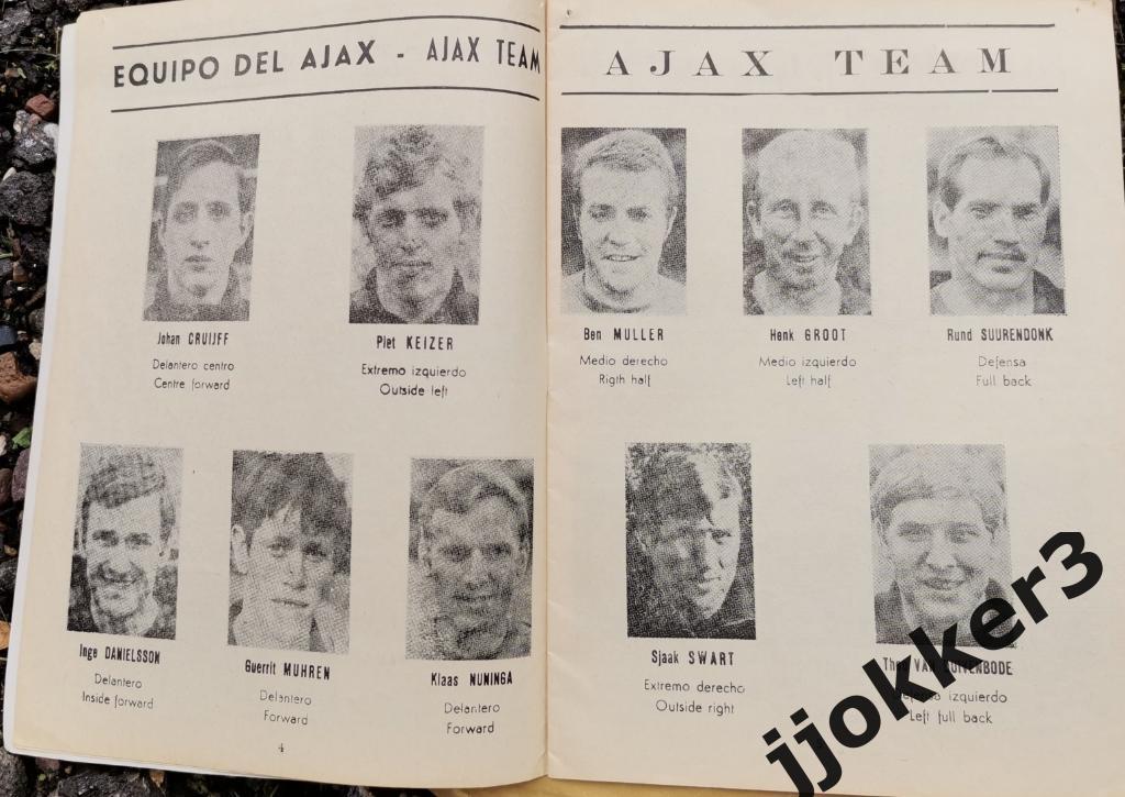 Аякс - Милан 28.05.1969. Финал Кубка Европейских Чемпионов 2