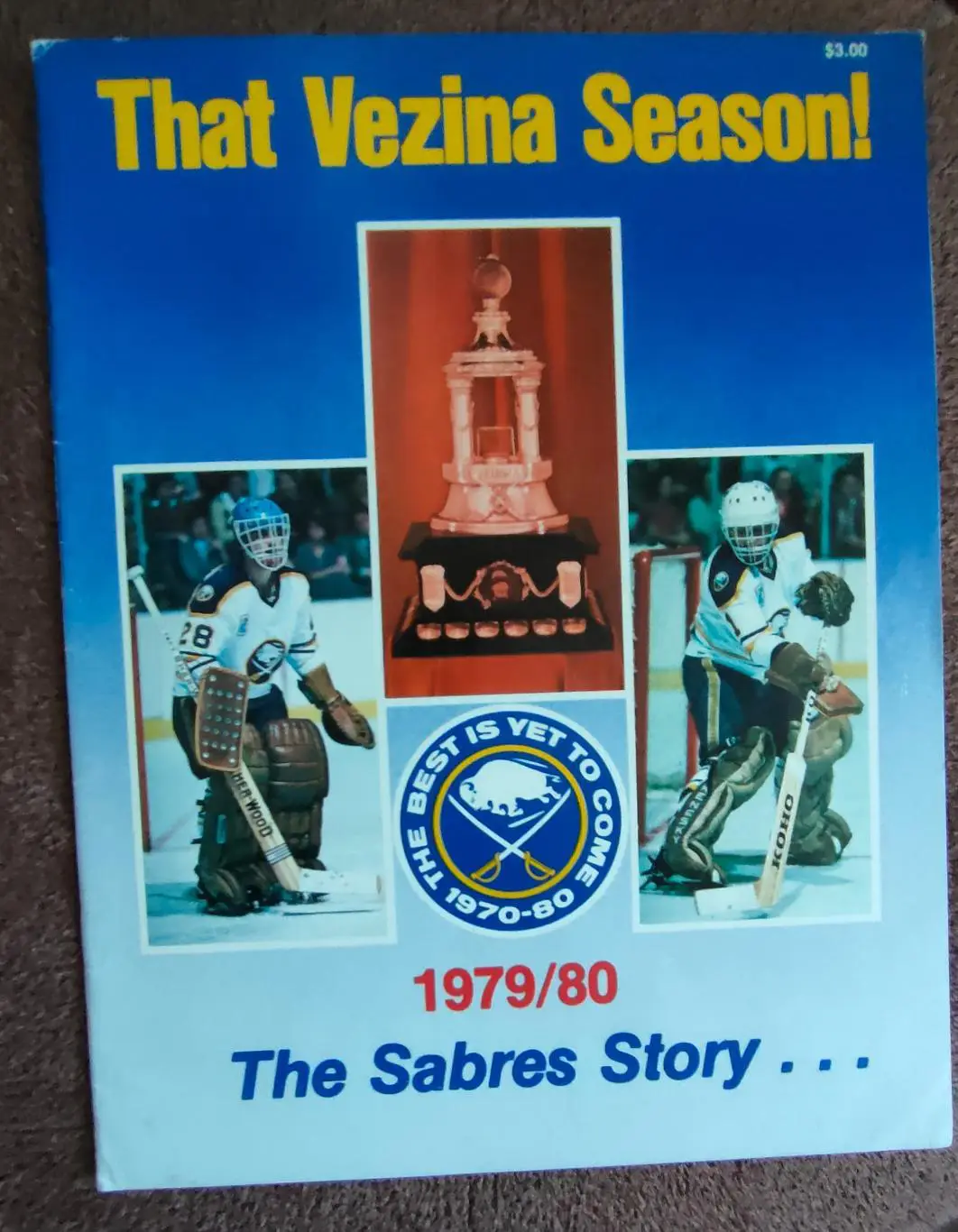 Баффало Сейбрс 1979-1980. С отчётом о матче Баффало-ЦСКА