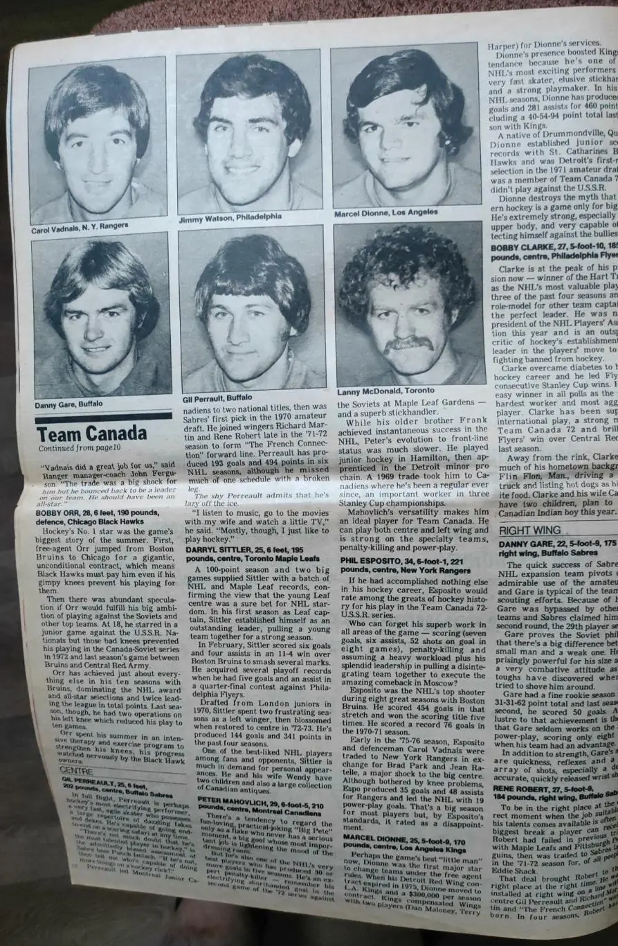 Кубок Канады 1976 1