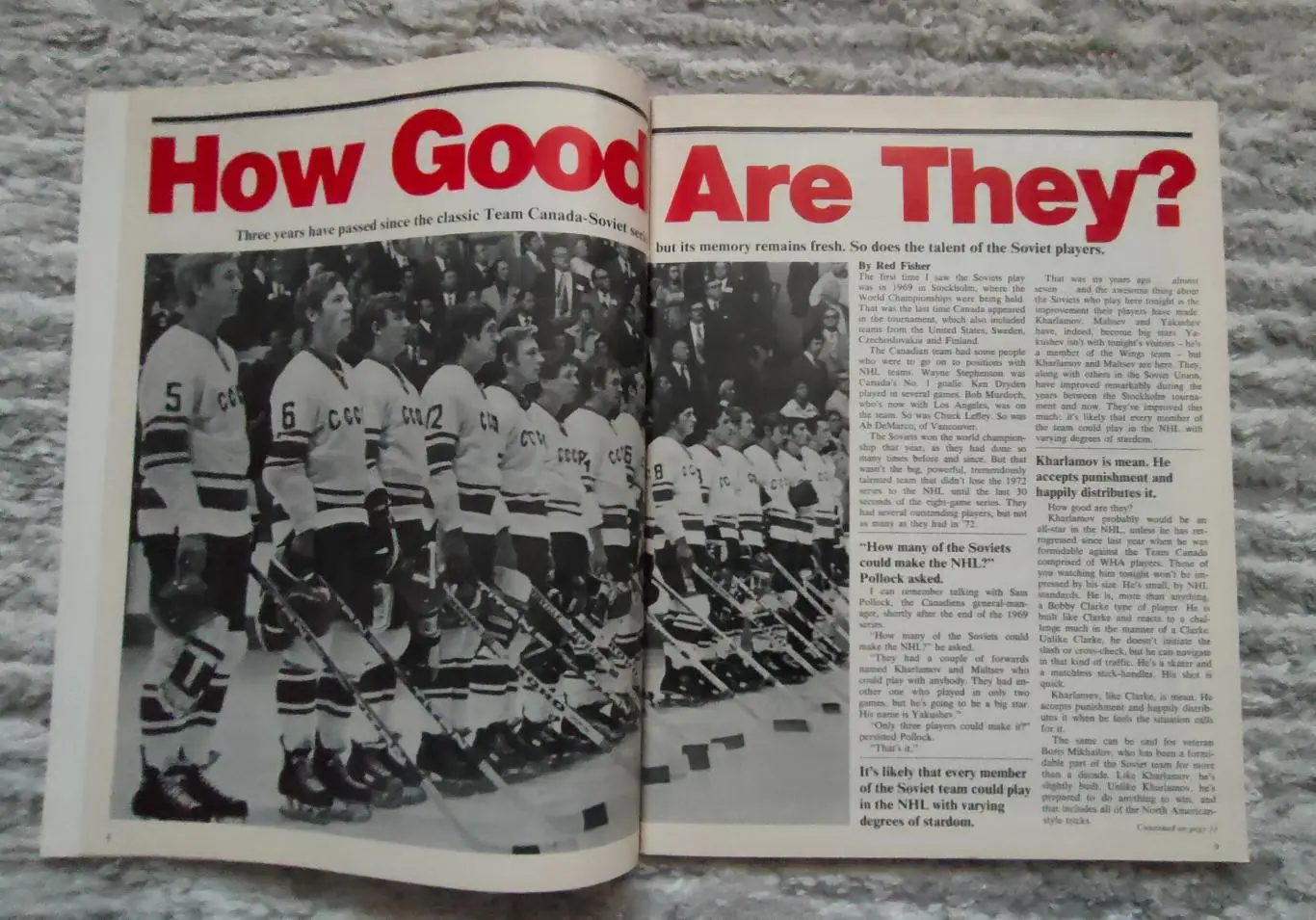 Монреаль Канадиенс - ЦСКА. 31.12.1975 5