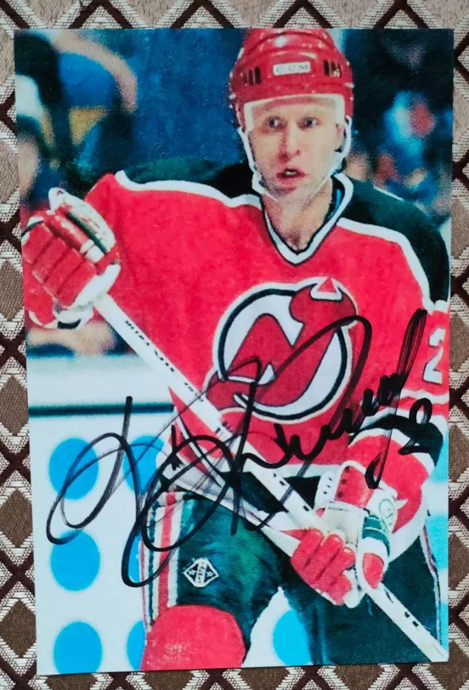 Фото Вячеслав Фетисов Нью-Джерси Дэвилз