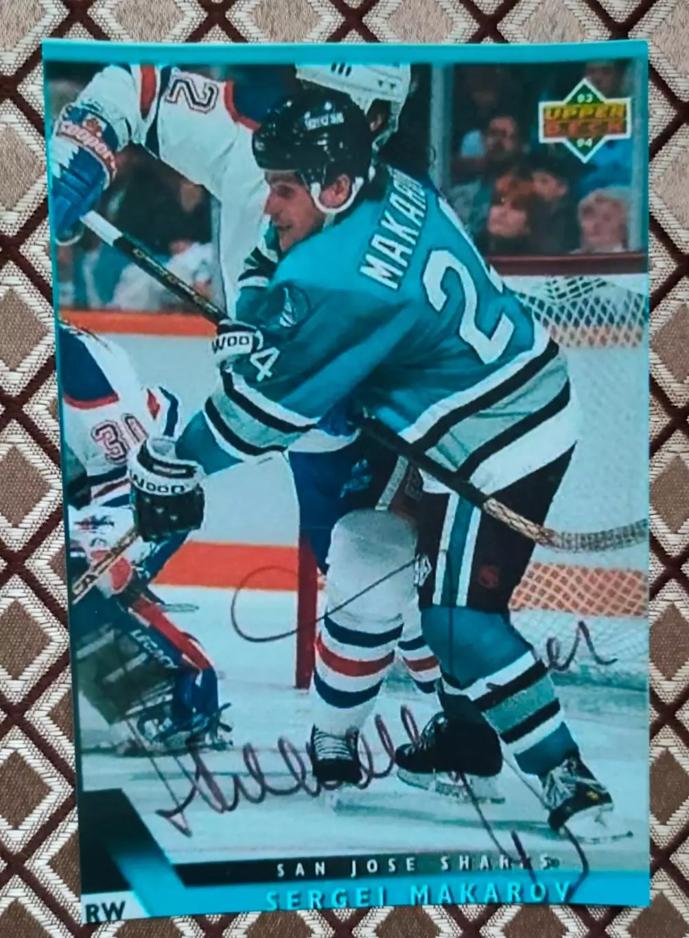 Фото Сергей Макаров Сан-Хосе Шаркс