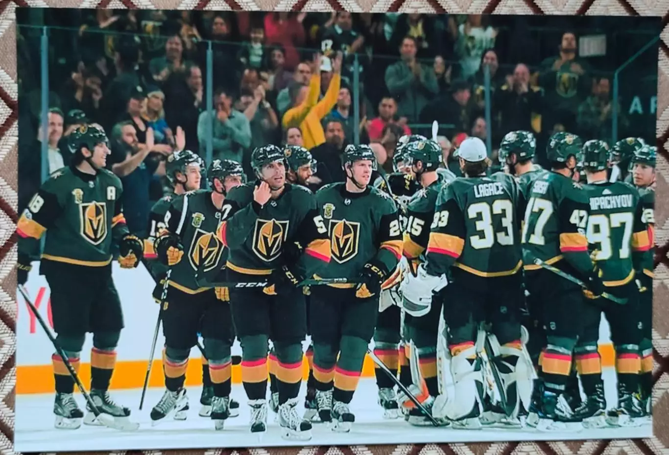 Фото Вегас Голден Найтс