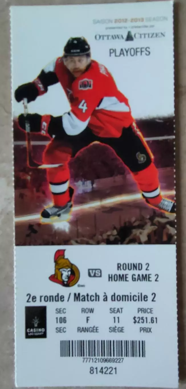 Оттава Сенаторз - Питтсбург Пингвинз 2013 плей-офф Кубка Стэнли.