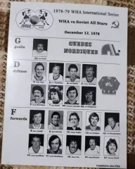 Квебек Нордикс - СССР2 12.12.1978
